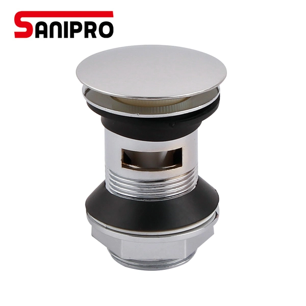 Sanipro 1 1/4" Basin Waste Slotted Including Metal Plug