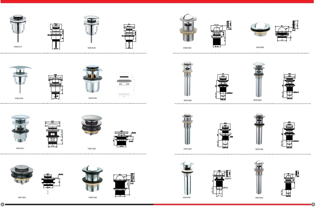 Bathroom Replacement Pugs Pop up Basin Plug (ALPJ0033)